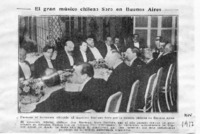 El gran músico chileno Soro en Buenos Aires