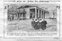 El Autor del Himno Pan-Americano