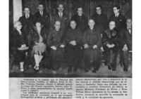 Asistentes a la comida que el Director del Conservatorio Católico de Música ...