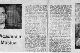 La Academía de Música