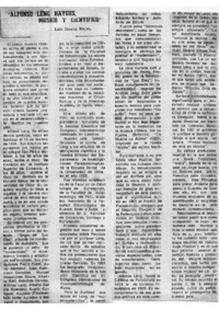 Alfonso Leng Haygus, músico y científico