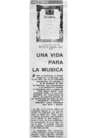 Una vida para la música