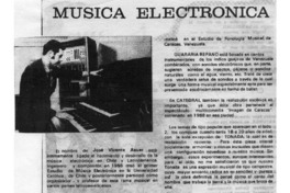 Música electrónica