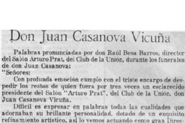 Don Juan Casanova Vicuña