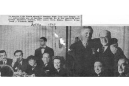 El maestro Fritz Busch ...