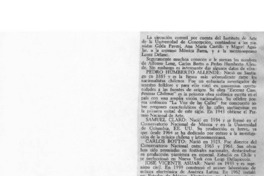 Solo música Chilena en conciert de la sala I. Zegers.