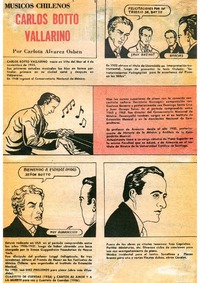 Músicos Chilenos Carlos Botto Vallarino