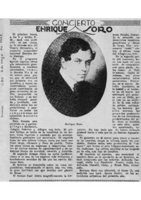 Concierto: Enrique Soro