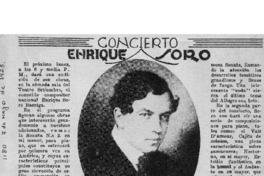 Concierto: Enrique Soro