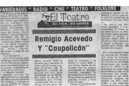 REmigio Acevedo y Caupolicán