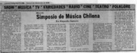 Simposio de Música Chilena