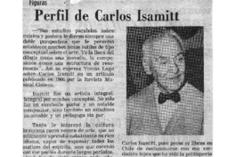 Figuras Perfil de Carlos Isamitt