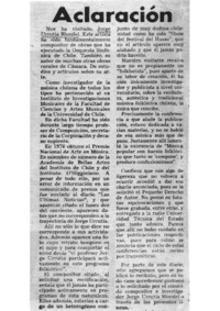 Aclaración