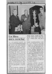 Un Libro para escuchar