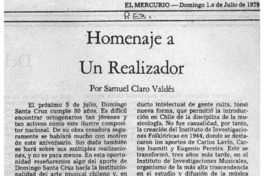 Homenaje a un realizador
