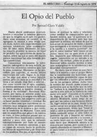 El Opio del Pueblo