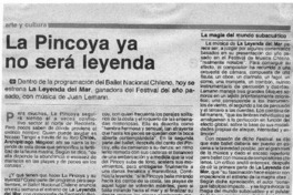 La Pincoya ya no será leyenda