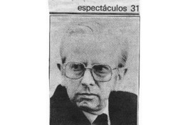 Academia de Bellas Artes incorpora nuevo miembro Juan Lémann