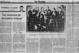 La Caravana de la música chilena El folklore y su gente