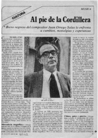 Al Pié de la Cordillera Música