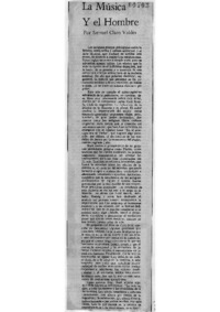 La música y el hombre