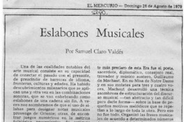 Eslabones musicales