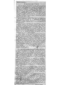 Beethoven e Isidora Zegers Crítica Musical