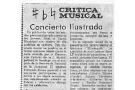 Concierto Ilustrado Crítica musical