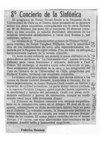 8° concierto de la Sinfónica Crítica Musical