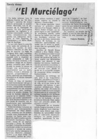 "El Murciélago" Opereta Vienesa