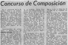 Concurso de Composición