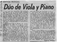 Audición de Alfredo Perl Crítica Musical