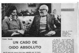 Un Caso de Oido Abso Víctor Tevah