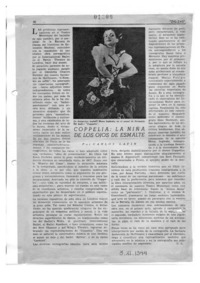 Coppelia: la niña de los ojos de esmalte