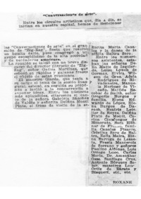 Conversaciones de arte