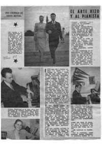 El arte hizo al pianista