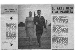 El arte hizo al pianista