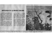 Antología de la música chilena