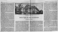 Medio Siglo de arte Universitario