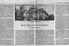 Medio Siglo de arte Universitario