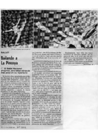 Bailando a La Pincoya Ballet