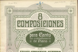 A solas para canto con acompañamiento de piano [música] : Luigi Stefano Giarda.