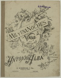 Mil y una noches vals para piano [microforma] : Antonio Alba.