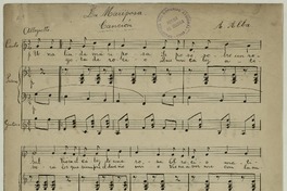 La mariposa canción para canto, piano y guitarra [microforma] : Antonio Alba.