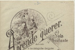 Aprende querer vals brillante para piano [música] : por Rodolfo Lucero Villegas.