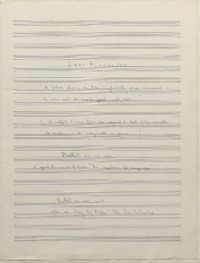A false alarm on the nightbell once answered it can not be made good, not ever. ballet in one act [microforma] : Leni Alexander.