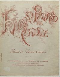 Himno patrio de Chile [para dos voces infantiles y piano en estilo fácil] [música] : música de Ramón Carnicer ; [letra de Eusebio Lillo]