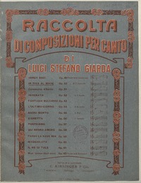 In riva al mare [para canto con acompañamiento de piano] [música] : parole di E. Panzacchi ; Luigi Stefano Giarda.