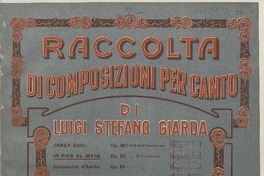 In riva al mare [para canto con acompañamiento de piano] [música] : parole di E. Panzacchi ; Luigi Stefano Giarda.