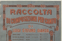 Panteismo [para canto con acompañamiento de piano] [música] : Versi di G. Carducci ; Luigi Stefano Giarda.